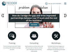 Tablet Screenshot of dougtedder.com
